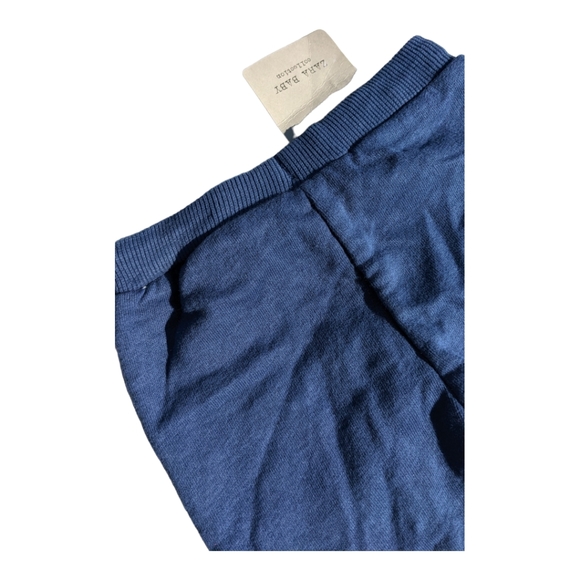 Zara 3-6m Blue Sweat Pants w/Drawstring - Picture 4 of 6